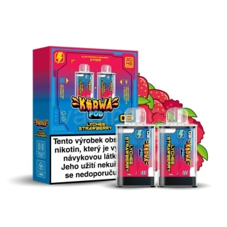 Kurwa POD - LYCHEE STRAWBERRY (liči a jahoda) 2x 2ml