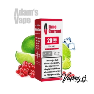 Adams Vape Salt e-liquid LIME CURRANT (limetka a černý rybíz) 20mg