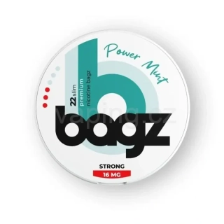 BAGZ nikotinové sáčky - POWER MINT (strong) 16mg