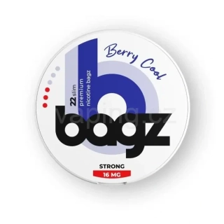 BAGZ nikotinové sáčky - BERRY COOL (strong) 16mg
