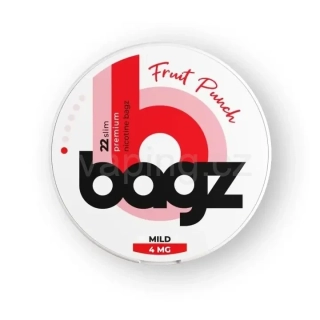 BAGZ nikotinové sáčky - FRUIT PUNCH (mild) 4mg