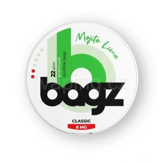 BAGZ nikotinové sáčky - MOJITO LIME (classic) 8mg