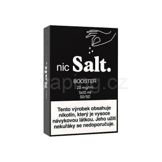 Nikotinová salt báze nic Salt. Booster 5x10ml (50VG/50PG) 20mg