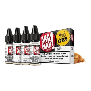 Aramax E-liquid 4x10ml (Virginia Tobacco) 3mg