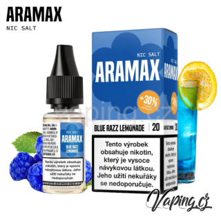 ARAMAX Salt Nic - BLUE RAZZ LEMONADE 10ml (malinová limonáda) 20mg