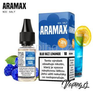 ARAMAX Salt Nic - BLUE RAZZ LEMONADE 10ml (malinová limonáda) 10mg
