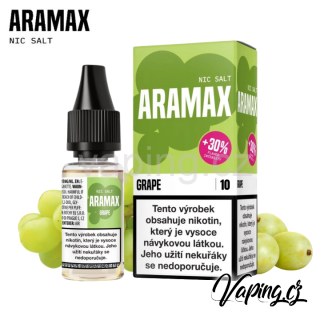 ARAMAX Salt Nic - GRAPE 10ml (hroznové víno) 10mg