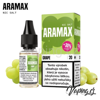 ARAMAX Salt Nic - GRAPE 10ml (hroznové víno) 20mg