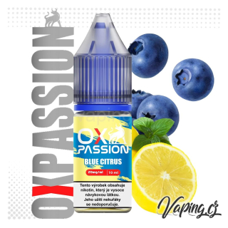 OXVA Ox Passion - BLUE CITRUS 10ml (borůvka a citrón) 20mg