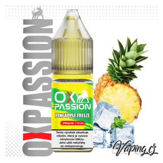OXVA Ox Passion - PINEAPPLE FREEZE 10ml (chladivý ananas a marakuja) 20mg