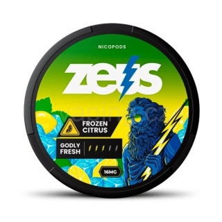 ZEUS nikotinové sáčky - FROZEN CITRUS (citrus) strong edition 16,5mg/g