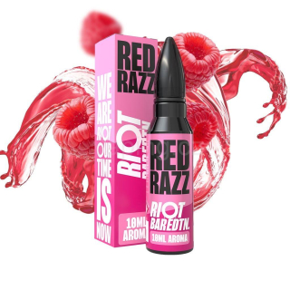 Riot Bar EDTN aroma S&V: Red Razz (malinová tříšť) 10ml