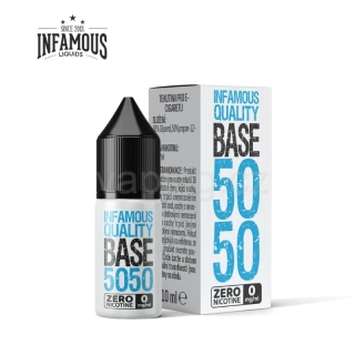 Beznikotinová báze Infamous (50VG/50PG) 10ml