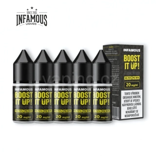Infamous DL Booster (70VG/30PG) 5x10ml / 20mg