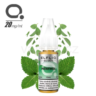 ELFLIQ Salt MENTHOL 20mg (mentol) 10ml
