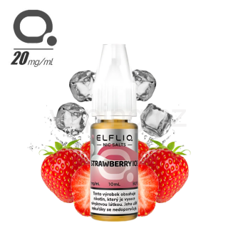 ELFLIQ Salt STRAWBERRY ICE 20mg (ledová jahoda) 10ml