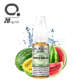 ELFLIQ Salt TRIPLE MELON 20mg (mix sladkých melounů) 10ml