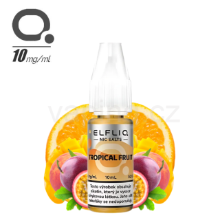 ELFLIQ Salt TROPICAL FRUIT 10mg (mix exotického ovoce) 10ml