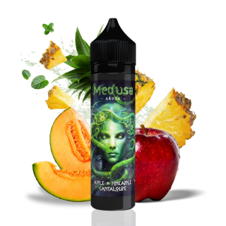 Medusa aroma APPLE PINEAPPLE & CANTALOUPE (jablko ananas & žlutý meloun) 10/60ml