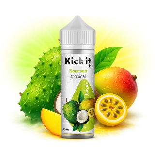 KICKIT aroma SOURSOP TROPICAL (tropická graviola) 60/10ml
