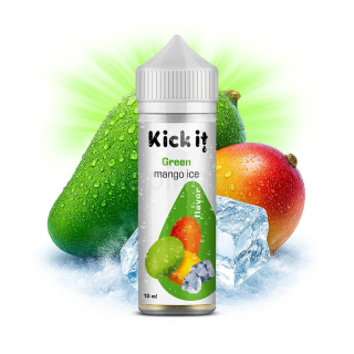 KICKIT aroma MANGO GREEN ICE (chladivé zelené mango) 60/10ml