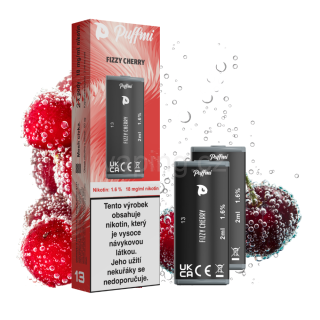 PUFFMI POD 2x cartridge - FIZZY CHERRY (třešňová limonáda) 18mg