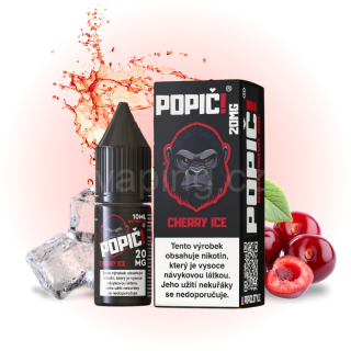 POPIČ! Salt CHERRY ICE 20mg (ledová třešeň) 10ml