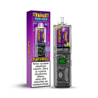 Kurwa Pod Pro - BLACKCURRANT PURPLE GRAPE (černý rybíz a hrozno) zařízení a náplň