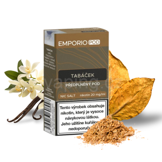 Emporio přednaplněný POD - Tabáček 20 mg