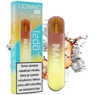 LIO NANO PRO jednorázová e-cigareta ICE TEA (ledový čaj) 16mg