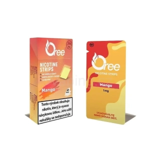 Oree Nicotine Strips - mango 1mg/ks (20ks)
