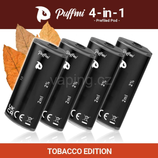 Puffmi 4in1 pods - Tobacco Edition 20mg 4x2ml 