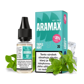 ARAMAX Salt Nic - TRIPLE MINT 10ml (trojitá máta) 20mg