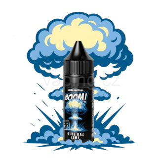 Příchuť Aroma Adams Vape BOOM! BLUE RAZ LIME (modrá malina, limeta & citrus) 30/5ml