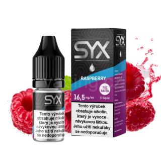 E-liquid Salt SYX 16,5mg RASPBERRY (malina) 10ml