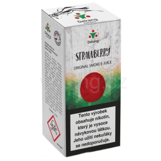Liquid Dekang Strawberry 10ml - 6mg (Jahoda)