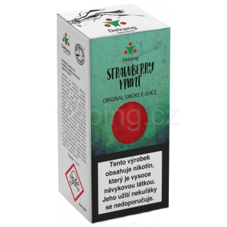 Liquid Dekang Strawberry mint 10ml - 18mg (Jahoda s mátou)