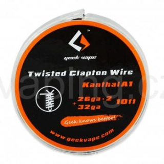 Kanthal A1 Twisted Clapton - odporový drát 2x 26GA + 32GA (3m) 
