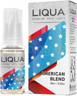 LIQUA Elements American Blend 10ml - 0mg (Americký míchaný tabák)