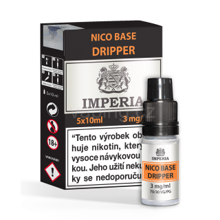 Imperia Dripper Nico Base (70VG/30PG) 5x10ml 3mg