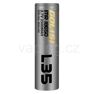 Golisi L35 baterie IMR 18650 10/20A 3500mAh