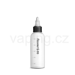 Lahvička Flavourit s twist uzávěrem a ryskou (50ml)
