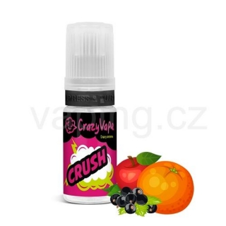 CrazyVape příchuť CRUSH (černý rybíz, jablko a pomeranč ) 10ml
