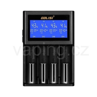 Golisi S4 (2.0A) chytrá nabíječka s LCD displejem