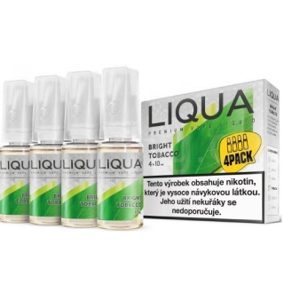LIQUA Elements Bright Tobacco (Čistý Tabák) 4x10ml 3mg