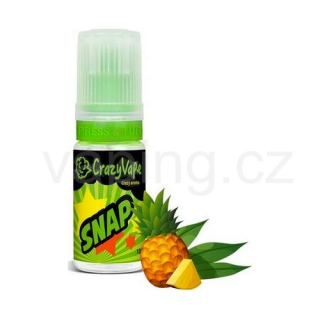 CrazyVape příchuť SNAP (zelený čaj s ananasem) 10ml