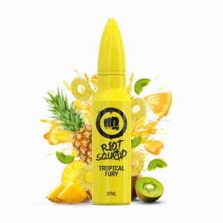 RIOT SQUAD Shake & Vape příchuť Tropical Fury (Ananas a exotické ovoce) 10ml