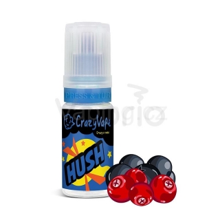 CrazyVape příchuť HUSH (borůvka a brusinka) 10ml