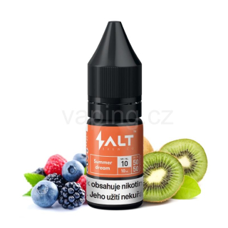 E-liquid SALT BREW CO s příchutí SUMMER DREAM (kiwi a lesní plody) 10ml 10mg