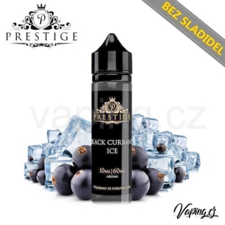 Aroma PRESTIGE Shake & Vape Black Currant Ice (chladivý černý rybíz) 10ml/60ml